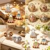 Vintage Ram Head Brooch Sparkling Rhinestone Inlay Eco Friendly Enamel Craft For Daily Wear Party Outfits Jewelry Gifts
