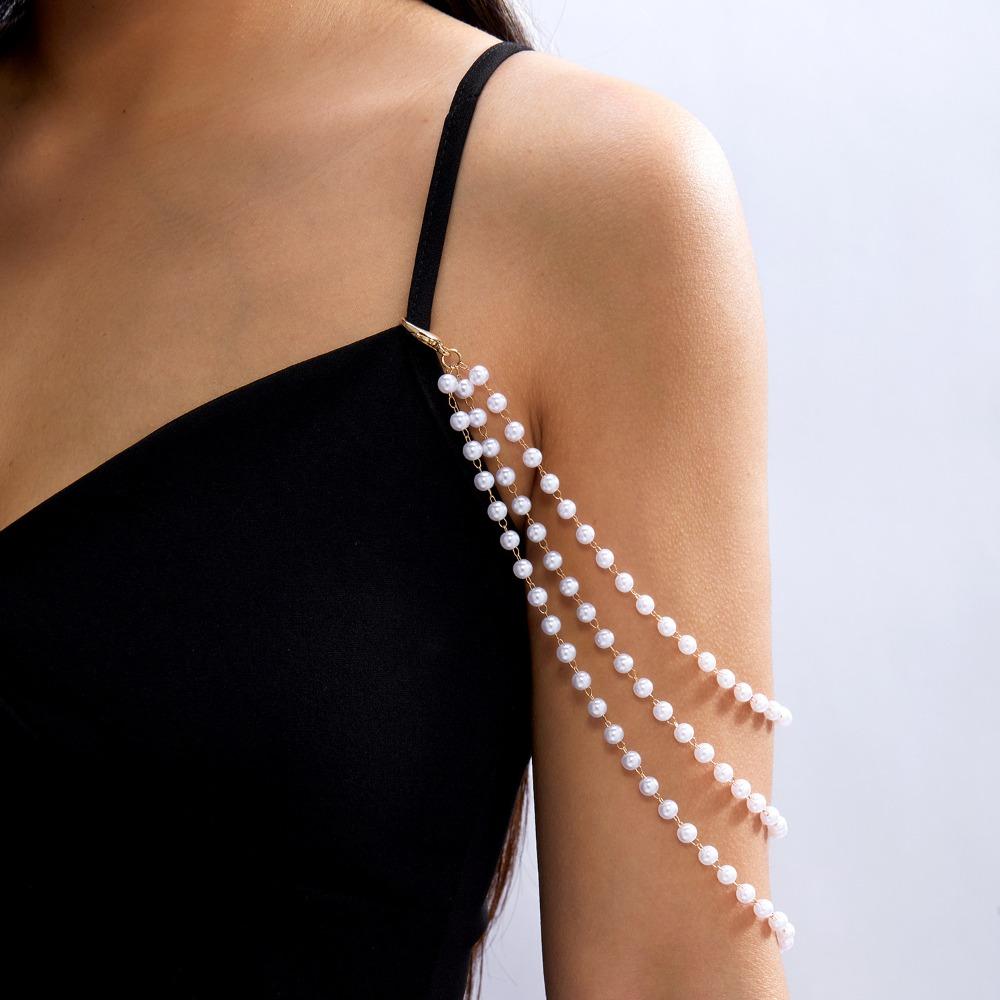 Multilayer Shoulder Chain Sexy Sweater Long Chain Fashion Women Body Chain Body Jewelry 1