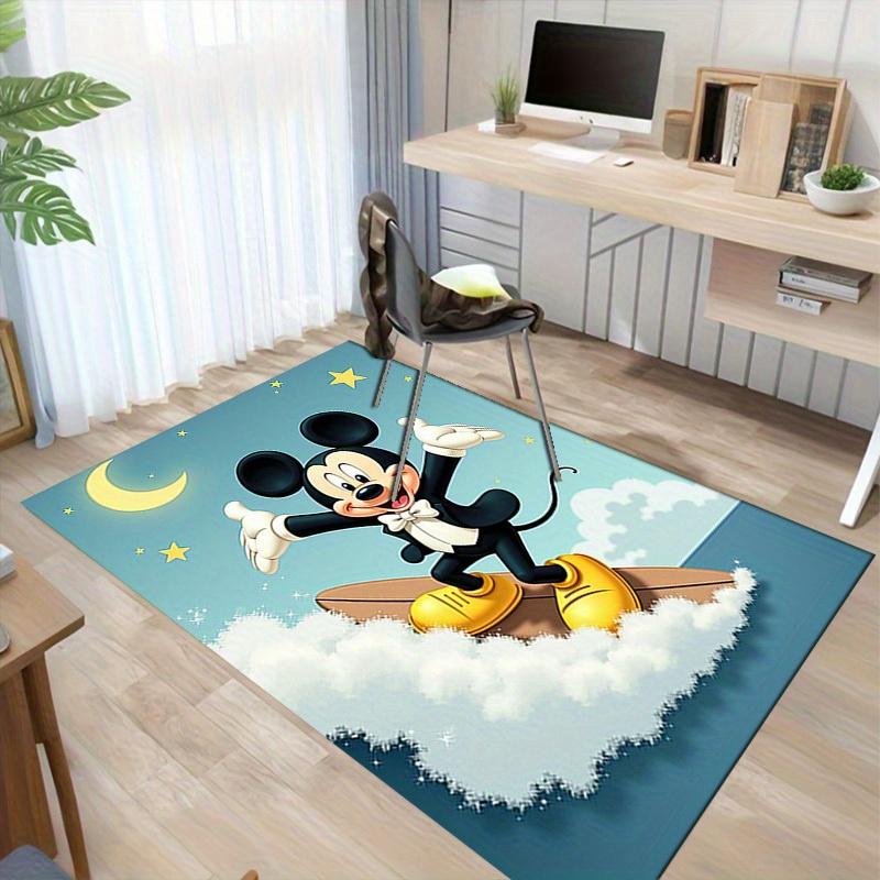 1pc. Mickey Mouse Cloud Surfing Rug - Perfect for Home Decor, Office Carpet, Chair Cover, Outdoor Decoration, and Gift Ideasz041139