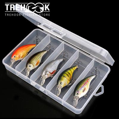 5pcs Bionic Crankbaits Fishing Pike Wobblers Sets 6cm 10g Floating Minnow Fishing Lures Kit Artificial Bait For Bass