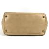 CHANEL Turnlock CC CC Mark Bag Tote Bag Hand Bag Leather Beige