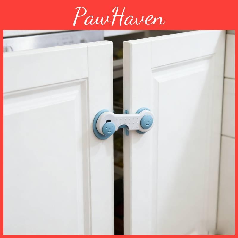 Serrure de sécurité pour bébé pour tiroirs et réfrigérateur Dispositif de verrouillage à l'épreuve des enfants pour la maison Sécurité enfant