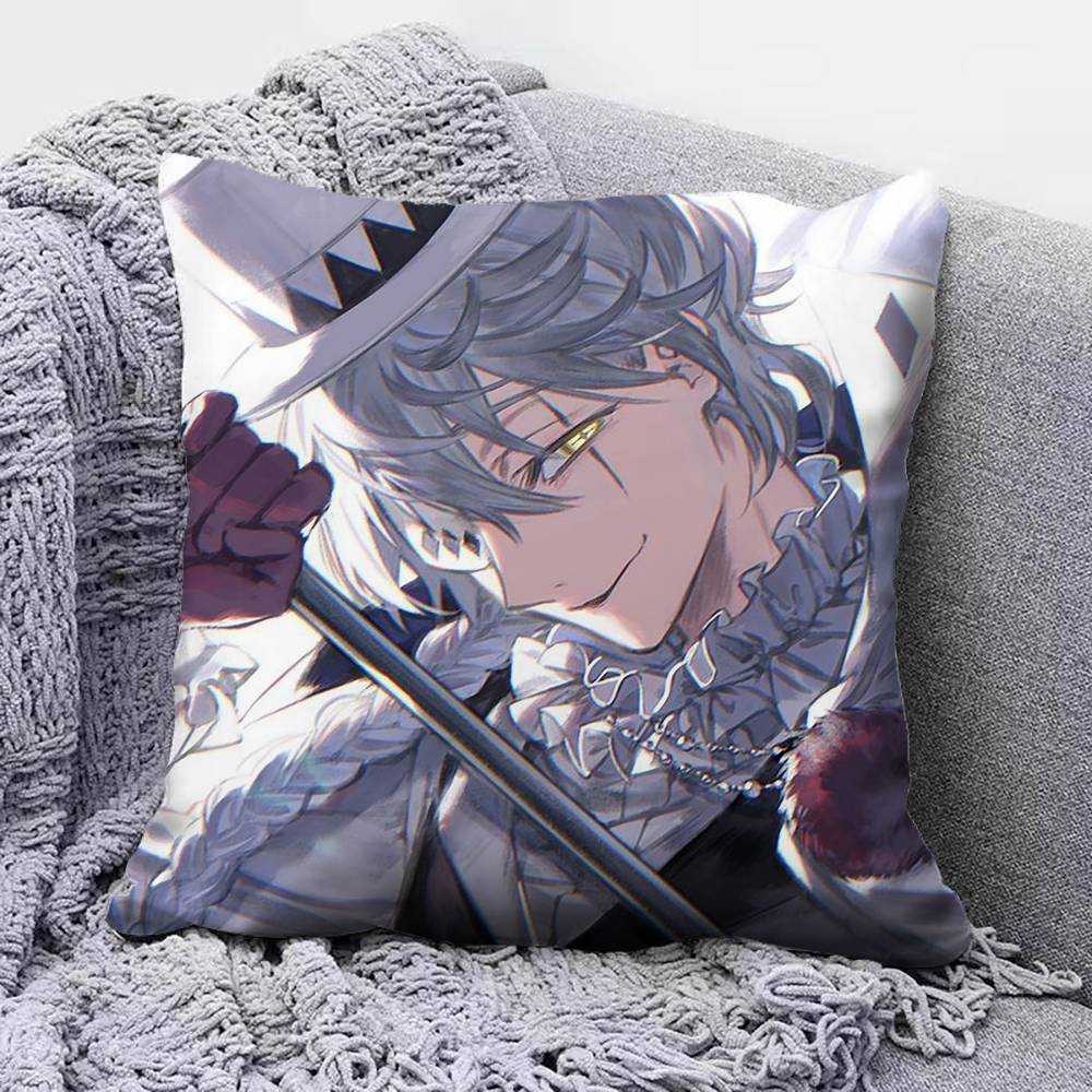 BSD Bungo Stray Dogs Nikolai Gogol   Pillow Covers, Home Sofa Cushion Covers and Aecorative Custom