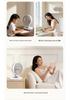 2026 Desktop Mini Electric Fan with Digital Display for Dorm Rooms