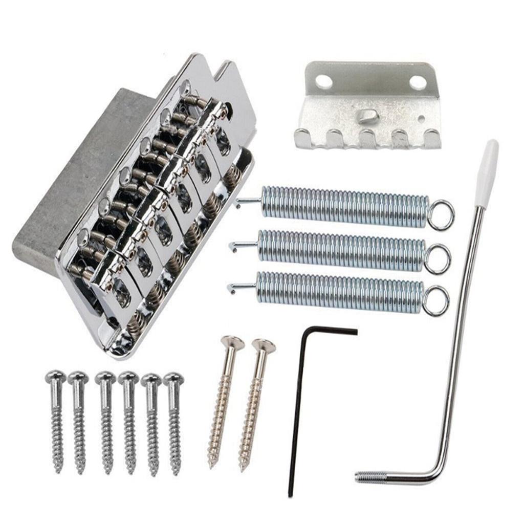 Legierung Chrom Tremolo System Brücke Ersatz für Fender Stratocaster E-Gitarren