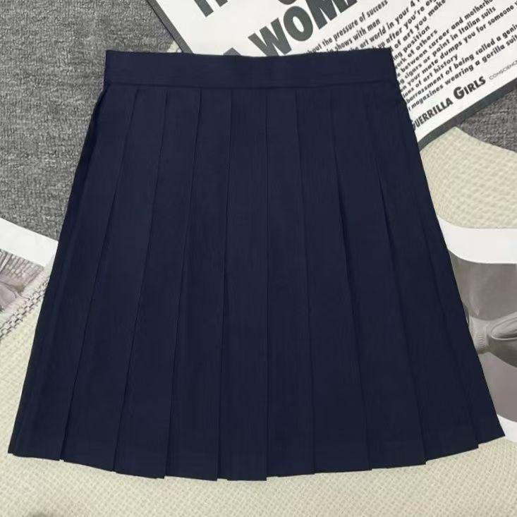 Authentic Japanese Sailor Uniform Set: White, Long & Short Sleeve, Academy Style