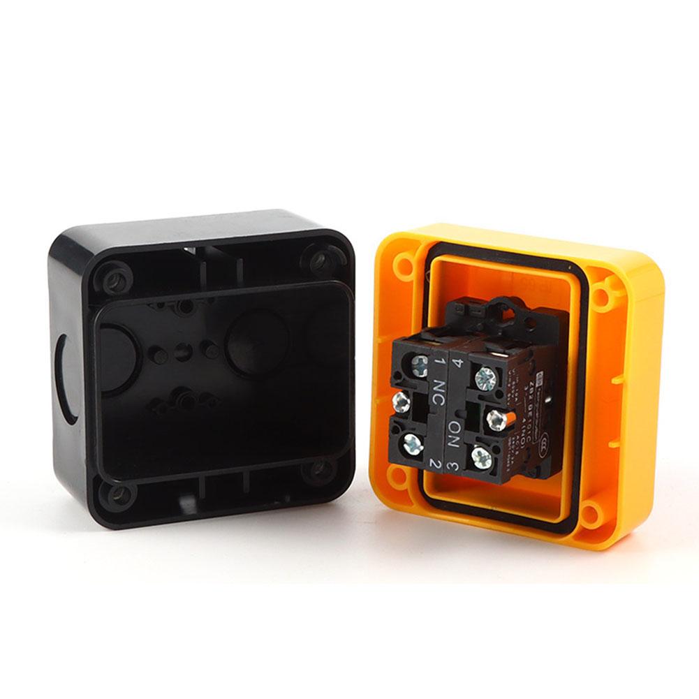 10A Emergency-Stop Button Switch Latching Button Switch 1NC E-stop Push Button Switch CNC Exigent Stop Switch