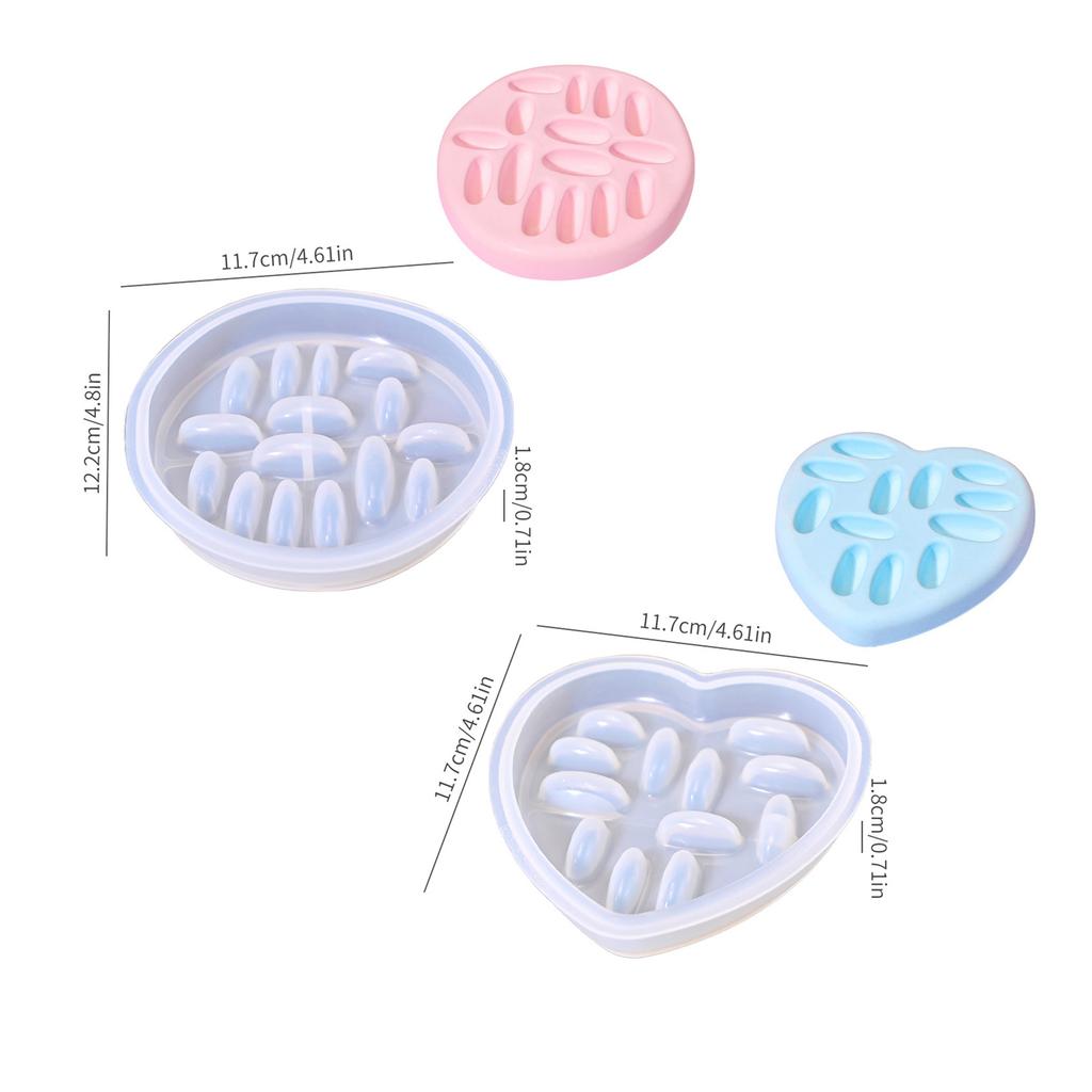 Sturdy Silicone Mold For DIY Jewelry Storage Tray Durable And Flexible Ideal For Craft Enthusiasts And Beginners