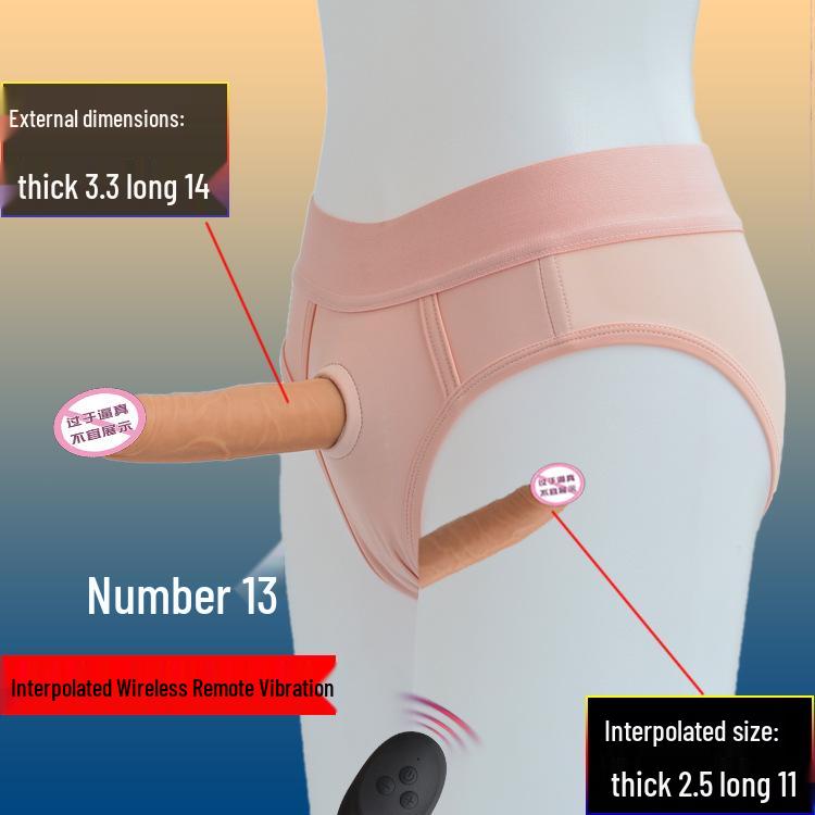 Double-Ended Wearable Electric Dildo - Female Dragon T Lala Adult Toy