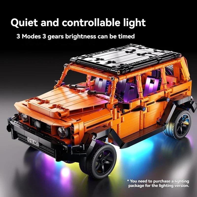 New Technical Professional Line Off Road Car1:14 Building Block Construction Bricks Vehicle Toy Gift for Adult Kid Birthda