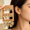 Starfish Shell Fashion Earring Set Ocean Inspired Stud Earrings Charm Earring Set  Women Daily Wear