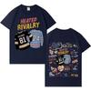 Heated Rivalry Shane Hollander Ilya Rozanov Trendy Graphic Tshrit Men Women Clothing Streetwear Tee Shrits Casual Short Sleeves