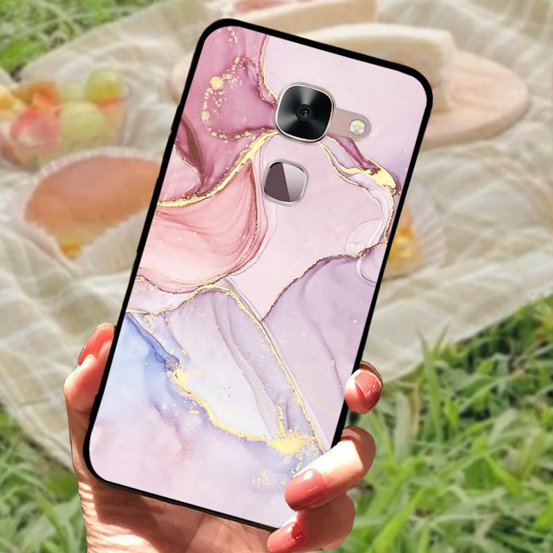 Pro Letv Leeco Le S3 X522 Pouzdro Kryt Silikonové Měkké Mramorové Černé Nárazník pro Letv Leeco Le 2 Pro X527 le2 Ochranné Funda Coque