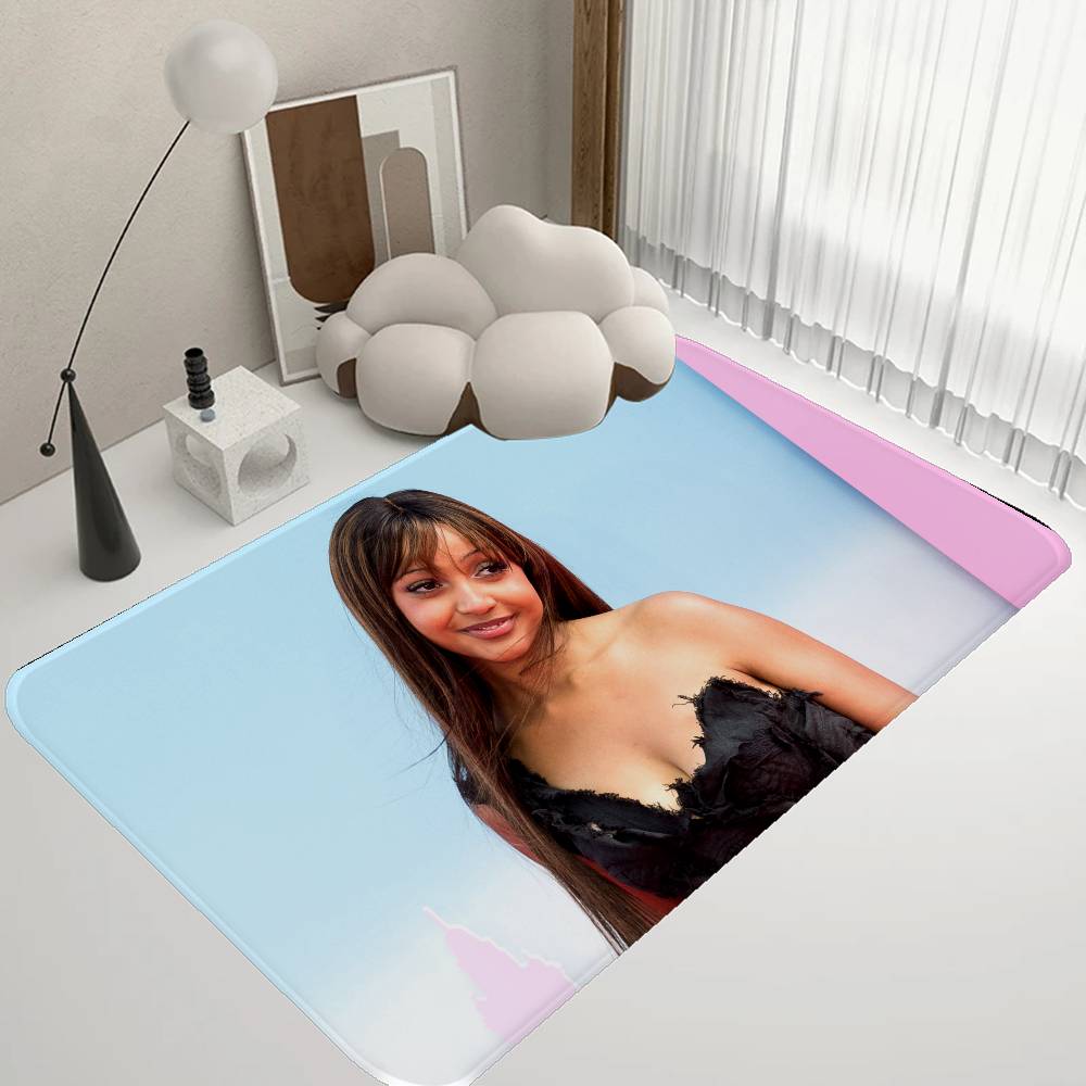 Singer Pink P-Pantheress Floor Mat Rectangle Anti-slip Home Soft Badmat Front Door Indoor Outdoor Mat el Decor Mat