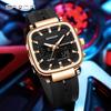 SANDA 6282 Fashion Luxury Men's Electronic Watch Dual Monitor Sports Waterproof Night Light Men's Electronic Watch