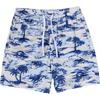 A Bathing Ape palm-tree printed shorts 0ZXSPM153312O