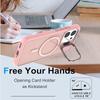KEYSION Lens Stand Magnetic Phone Case for MagSafe for OPPO A6 Pro 5G Matte Translucent Shockproof Back Cover for OPPO A6 Pro