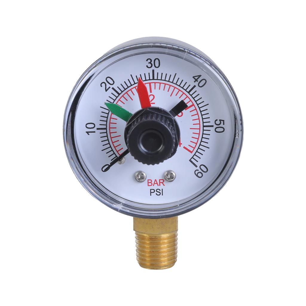 ECX271261 Replacement Pool Pressure Gauge For Multiport Valves Ensures Accurate Reading Efficient Filtration Maintenance