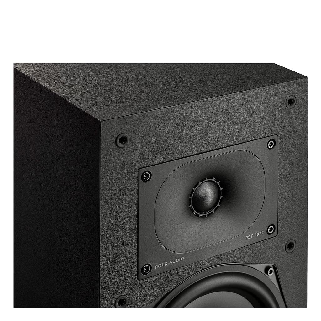 POLK AUDIO Monitor XT Series Bookshelf Speaker Matte Black MXT20 Set of (1 2)