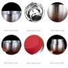 1 Pcs. Thick Stainless Steel Bowl with Scale + Lids Set Anti-slip Silicone Bowl for Beat Eggs | Bowls