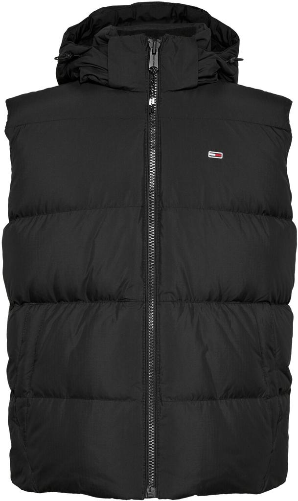 Зимняя куртка Tommy Hilfiger Weste 'Essential' schwarz