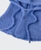 MUSINSA STANDARD WOMAN Women'S Boucle String Knit Balaclava [Blue]