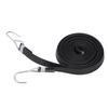 10Pcs Bungee Strap 2cm Width Black High Elasticity Heavy Duty Bungee Cords with Hook for Outdoor Activities