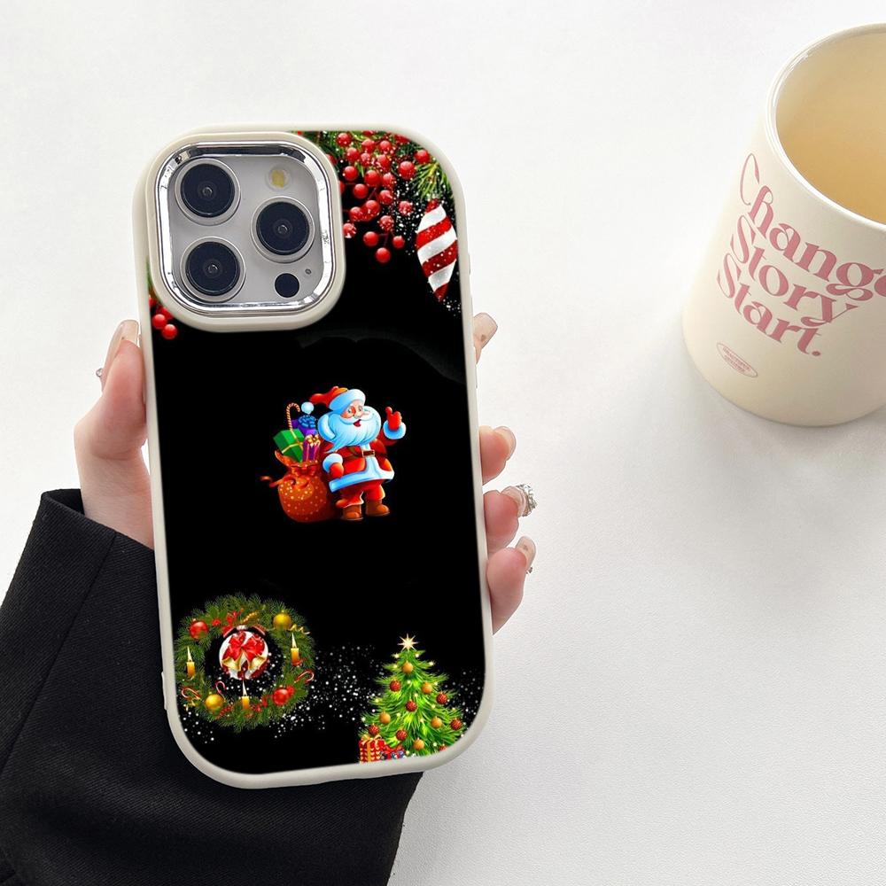 N108 Happy New Year Christmas design Soft Phone Cases для Samsung S24 S23 A15 A35 A54 — фото 12
