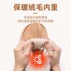 Cixi cotton slippers winter wear non-slip thick bottom simple fashion couple home Mao Mao slippers can be worn outside
