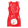 Womens Leather Bodysuit Cupless Open Butt Bodycon Leotard Jumpsuit One Piece Clubwear Teddy Costume