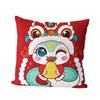 New Snake Double-sided Pillow Red Super Soft Cushion Zodiac Sofa Living Room Festive Decorative Cushion