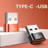 Audio Converter USB C Female to USB Male OTG Adapter Connector for Phone Laptop