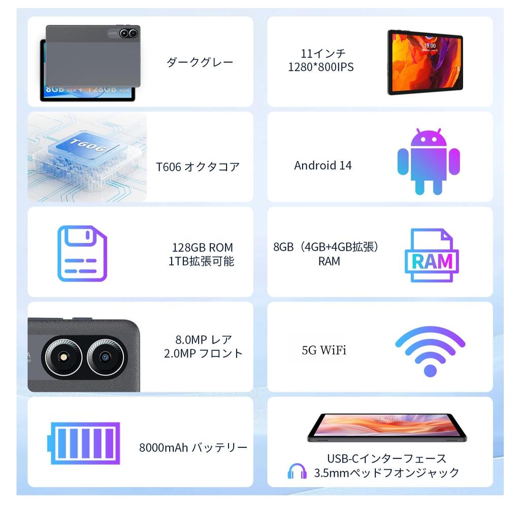 PRITOM TAB15 Lite Android 8GB RAM 4GB 128GB RAM 512GB IPS 8000mAh GMS Enthält und Maus Tablet, 11-Zoll, 14, (4GB + Erweiterbar), + Erweiterbar,