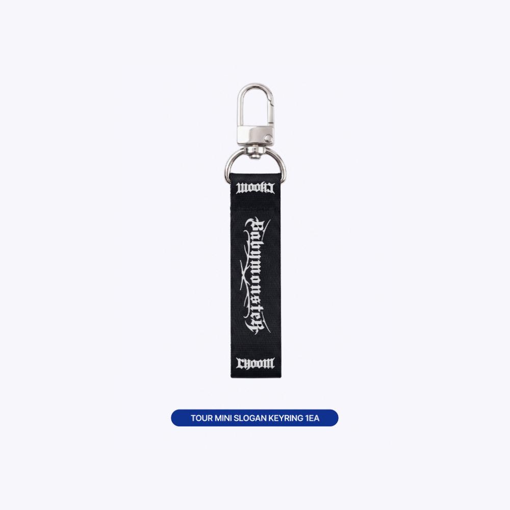 2026~27 BABYMONSTER World Tour CHOOM In SEOUL Tour Mini Slogan Key Ring