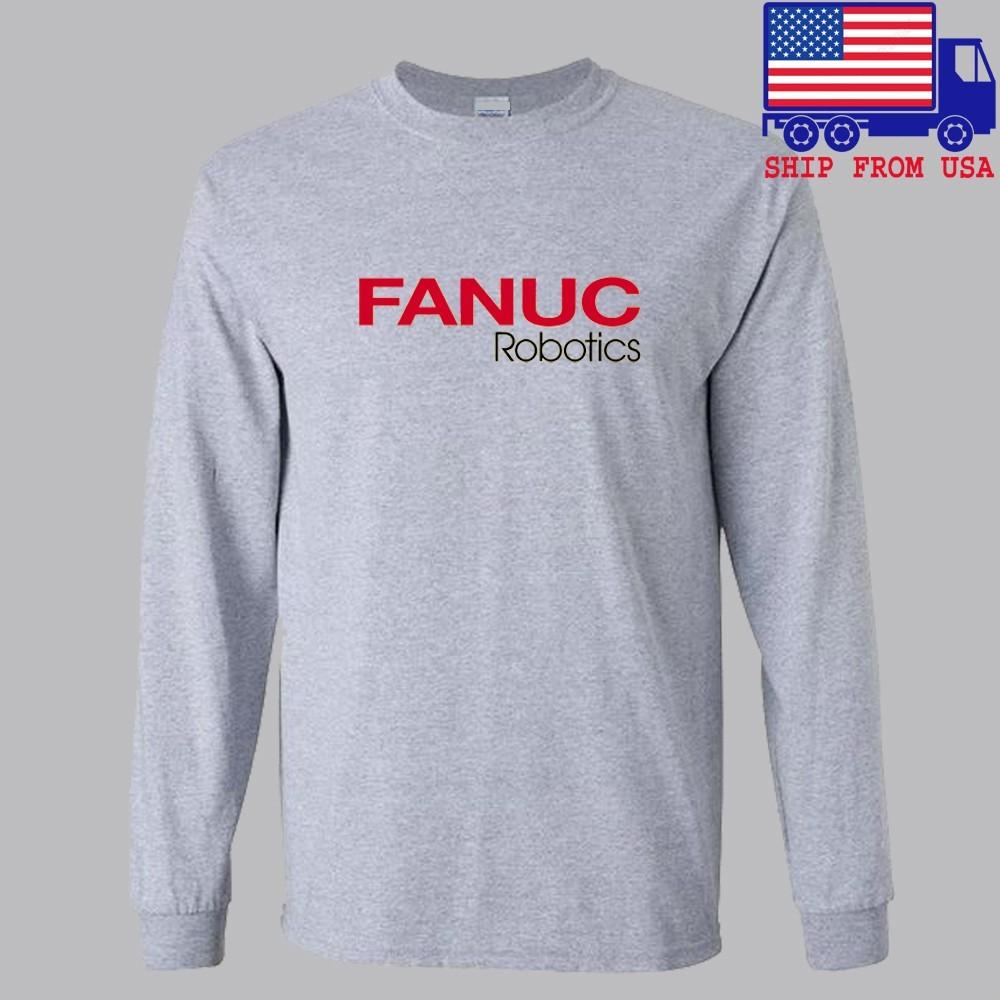 FANUC Robotics Gray Size S2XL Unisex T-Shirt M