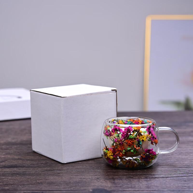 200ml Glass Coffee Tea Mug with Handle