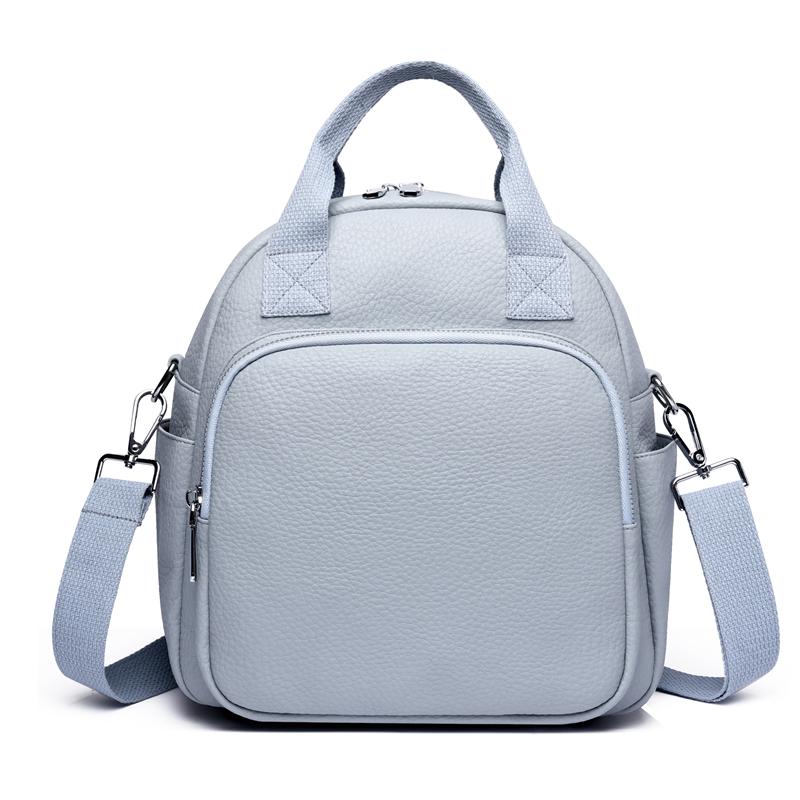 Fashion Solid Women's Crossbody Bag High Quality Shoulder Bag Large Capacity Backpacks Waterproof PU Leather Women's Handbags