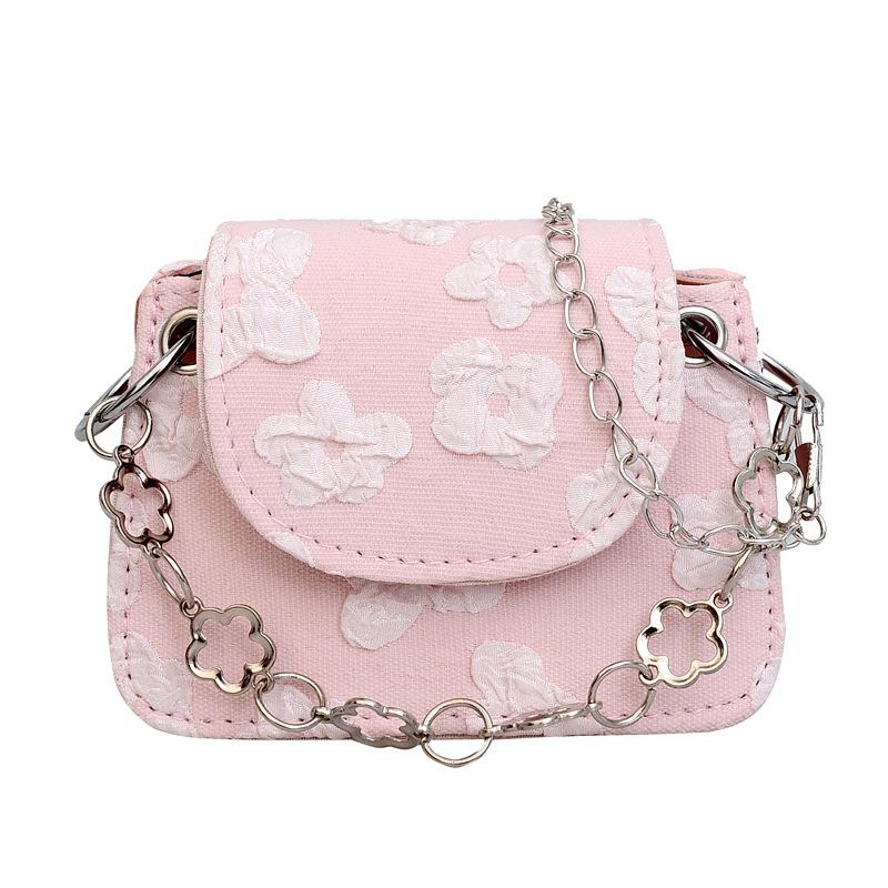 Niche design mini bag women's new small fresh three-dimensional printing chain bag fashionable trendy shoulder messenger bag