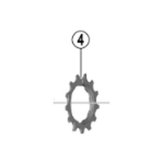 

SHIMANO Repair Parts 13T Gear C with Y1WX13000 (Gear flange) CS-HG700-11