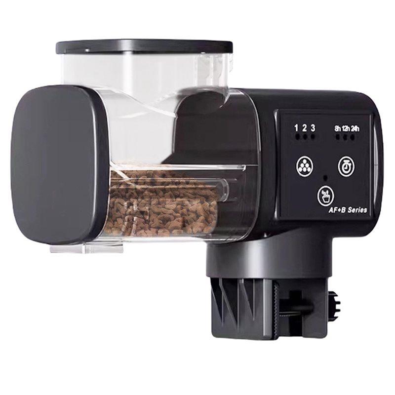 Automatic For Fish Tank Feeder Smart Rechargeable Design Waterproof Precise Portion Control For Fish Turtles Vegetable Pond