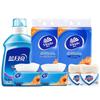 Safeguard Pure White Scented Soap, Laundry Detergent & Tissues Set