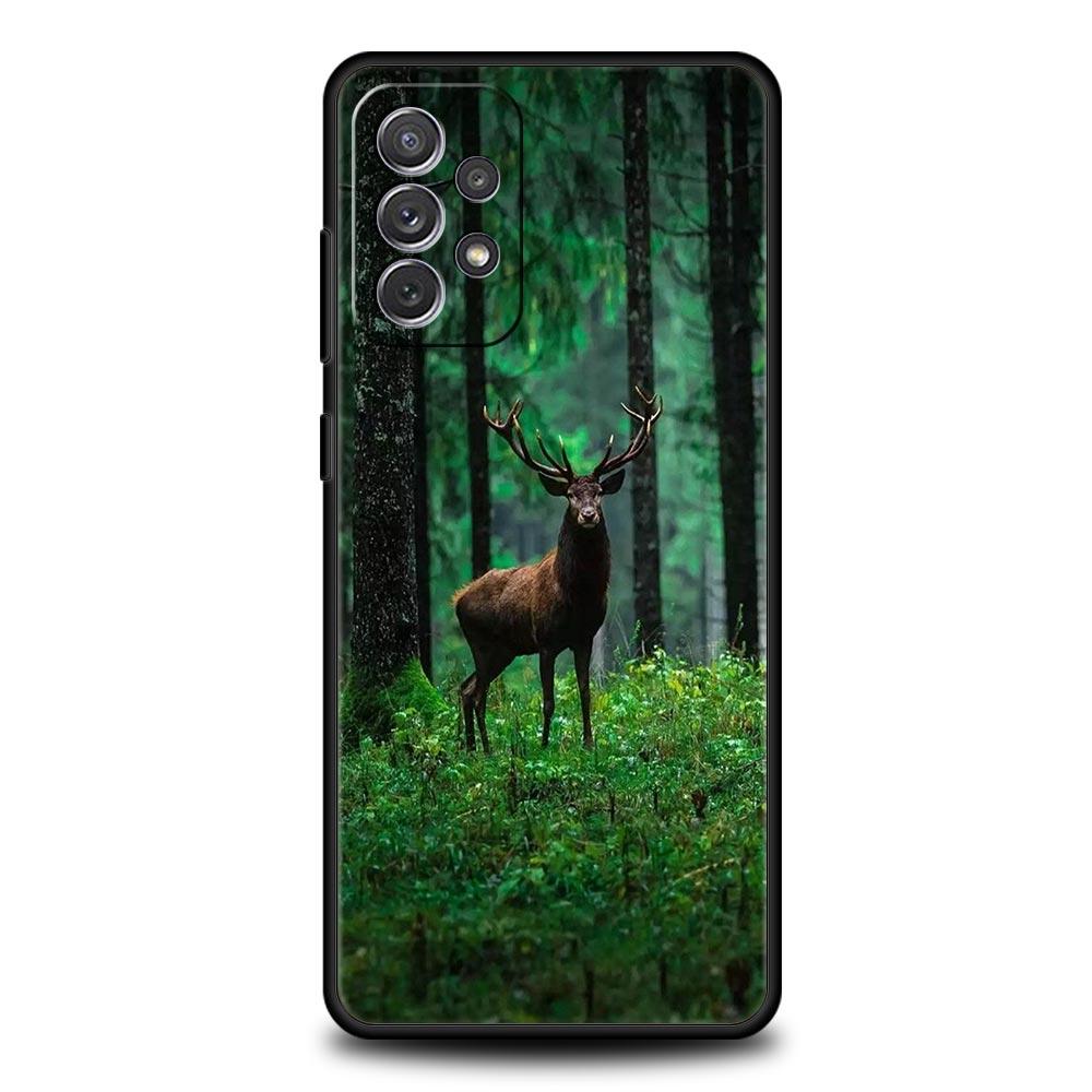 Deer Hunting Camo Phone Case For Samsung Galaxy A13 A51 A71 A41 A31 A21S A11 A01 A03S A12 A32 A52 A22 A23 A33 A53 A73 5G Cover