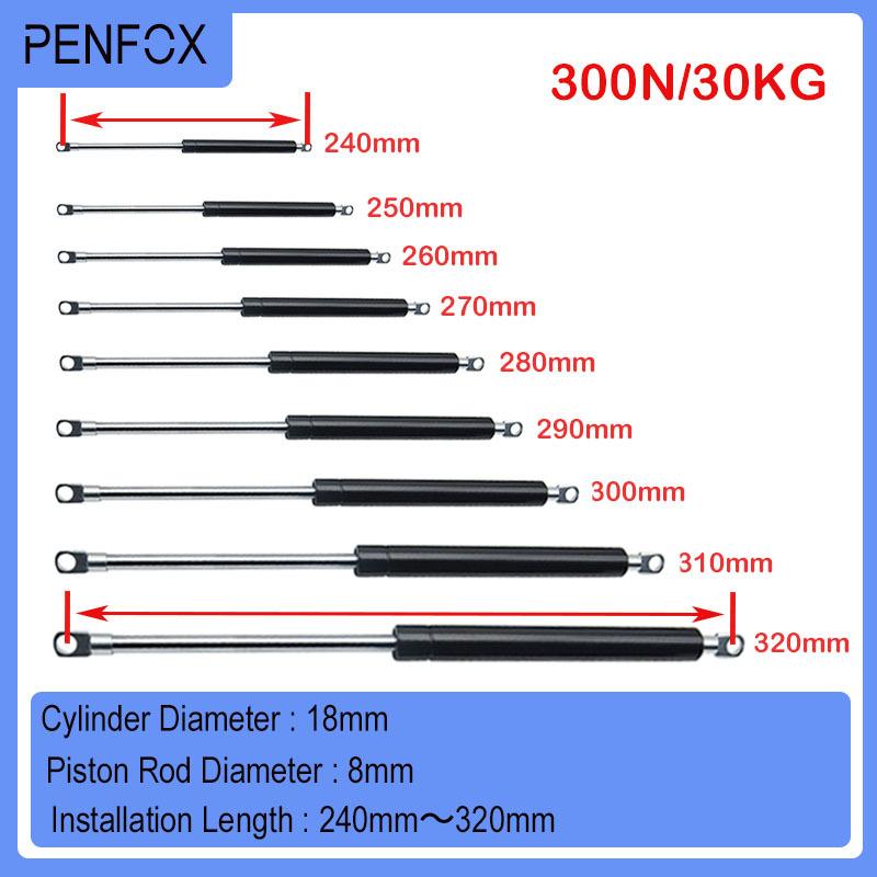 1PC 240-320mm 30kg/300N Universal Strut Bars