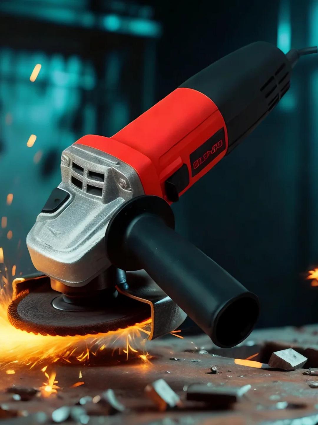 

Industrial Electric 110V Angle Grinder - High-Power Grinding Machine, Export Quality 100mm, 220V (Model 591031)