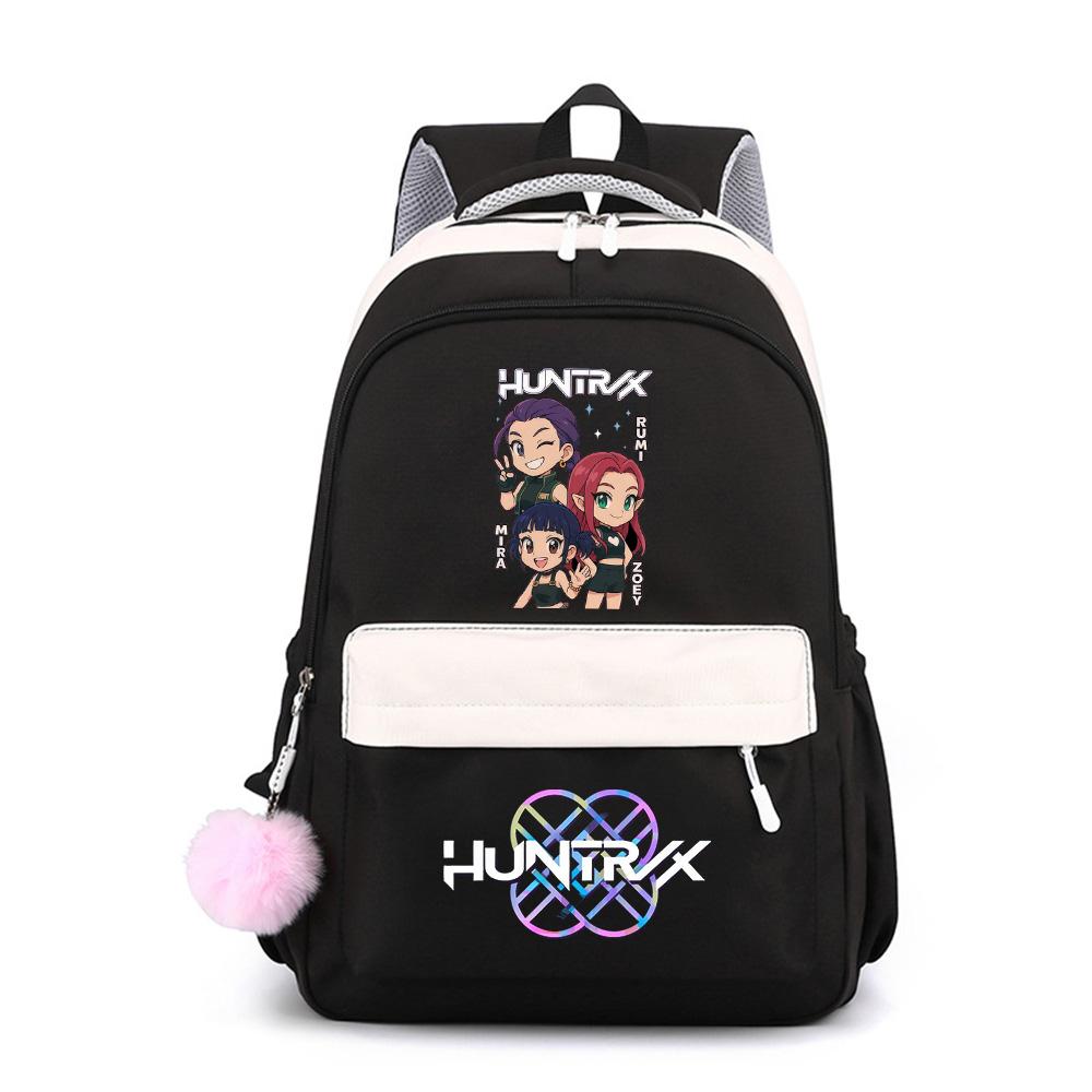 Anime Cute K-Pop Printed Large Capacity Waterproof Backpack for Teenger Student Girl Boy Schoolbag Bookbag Kid Gift Women Travel Bag Mochila