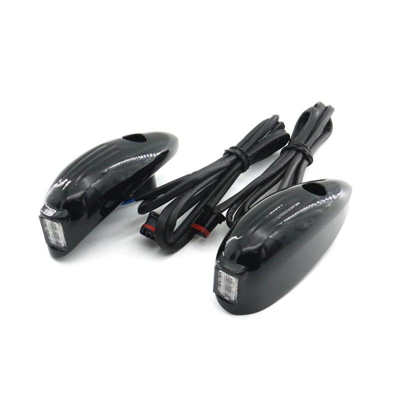 Motorcycle Accessories Running Signal Light Front LED Turn Signals For Davidson Road Glide FLTRX 2015- Black