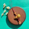 Luxury Hollow Gourd Pendant High-end Exquisite Chinese Traditional Phone Chain Bag Hangings Handicrafts Golden Gourd Key Ring