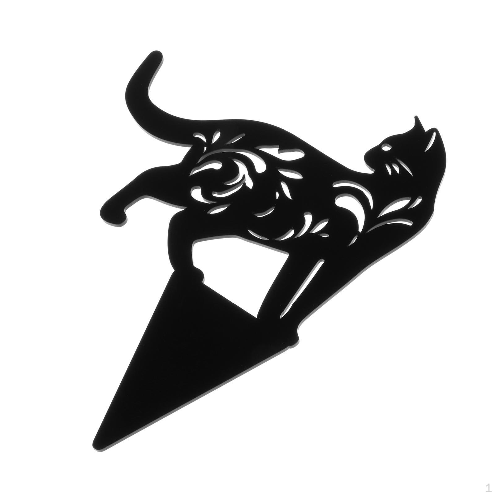 

Акриловый силуэт животного кол садовый декор двора F 20.5x25cm