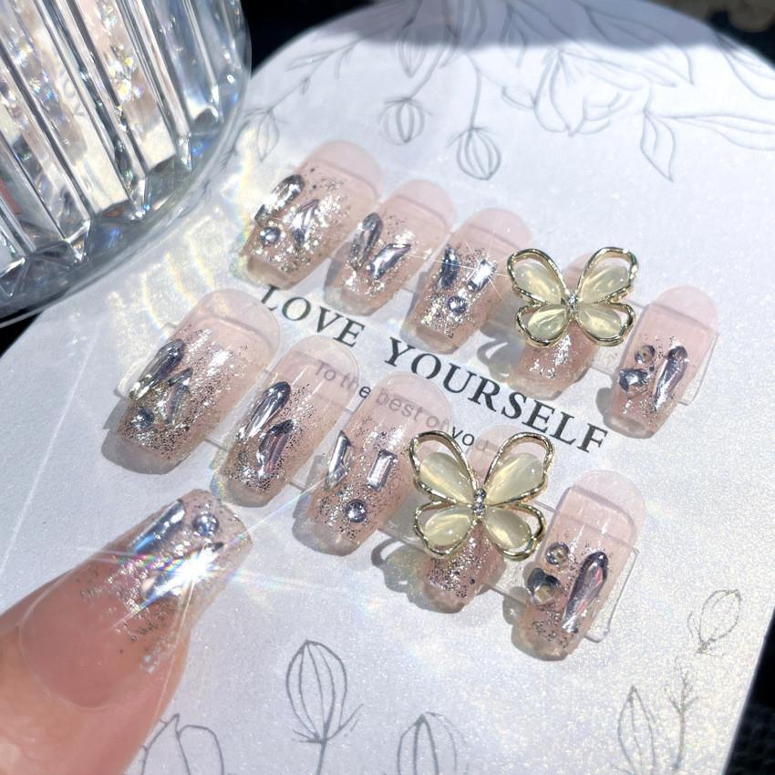 Nail Nail Wear Fashion Personality Advanced Pure Wind Butterfly Nail Patch Style