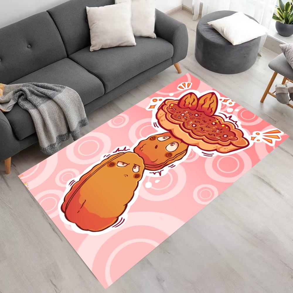 Plants Vs Zombies Carpet Perfect For Game Room Kitchen Balcony Bedrooms Antislip Carpet Anime Office Decor